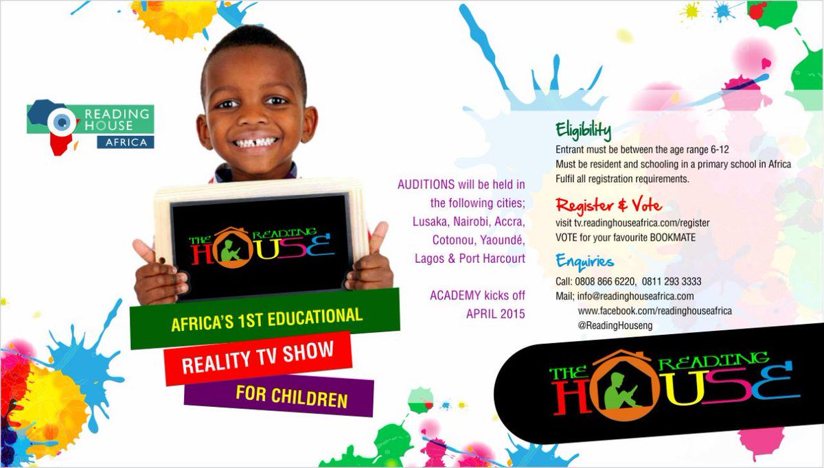 Uyo are you ready? #iChange #SocialGood #GlobalShapersUyo #ReadingHouseAfrica