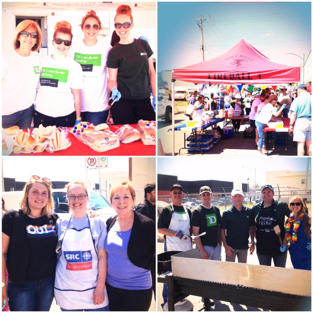 Welcome to the Gaybourhood is underway! Huge thanks to <a href="/TD_Canada/">TD (Canada)</a> in #yxe for their support of this #DOC2015 project.