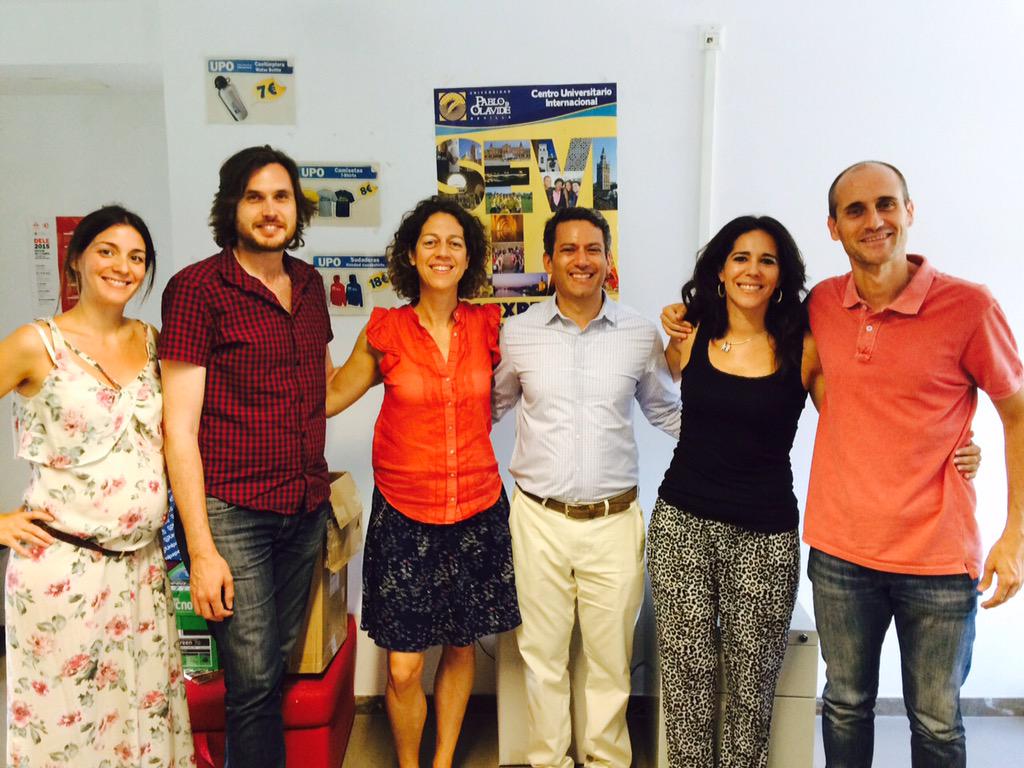 ASAstudyabroad's tweet photo. Meeting w/ colleagues from @pabloolavide @cuiupo today. Great being back in #Sevilla! #ASAstudyabroad #studyabroad http://t.co/2XRgTT1GQD