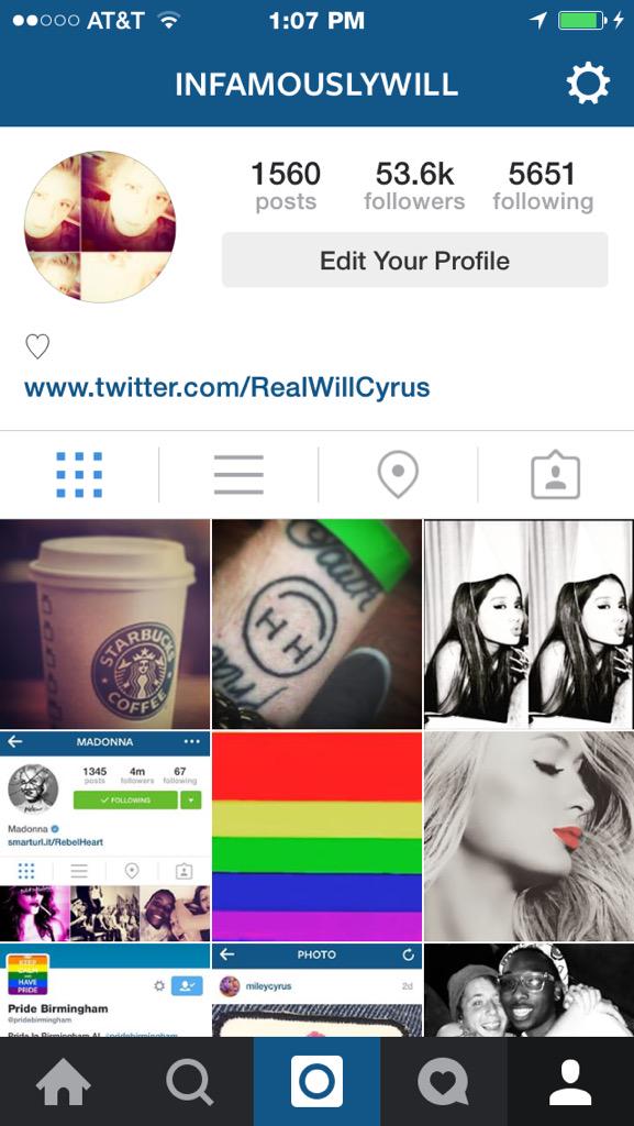 Will Cyrus tweet media