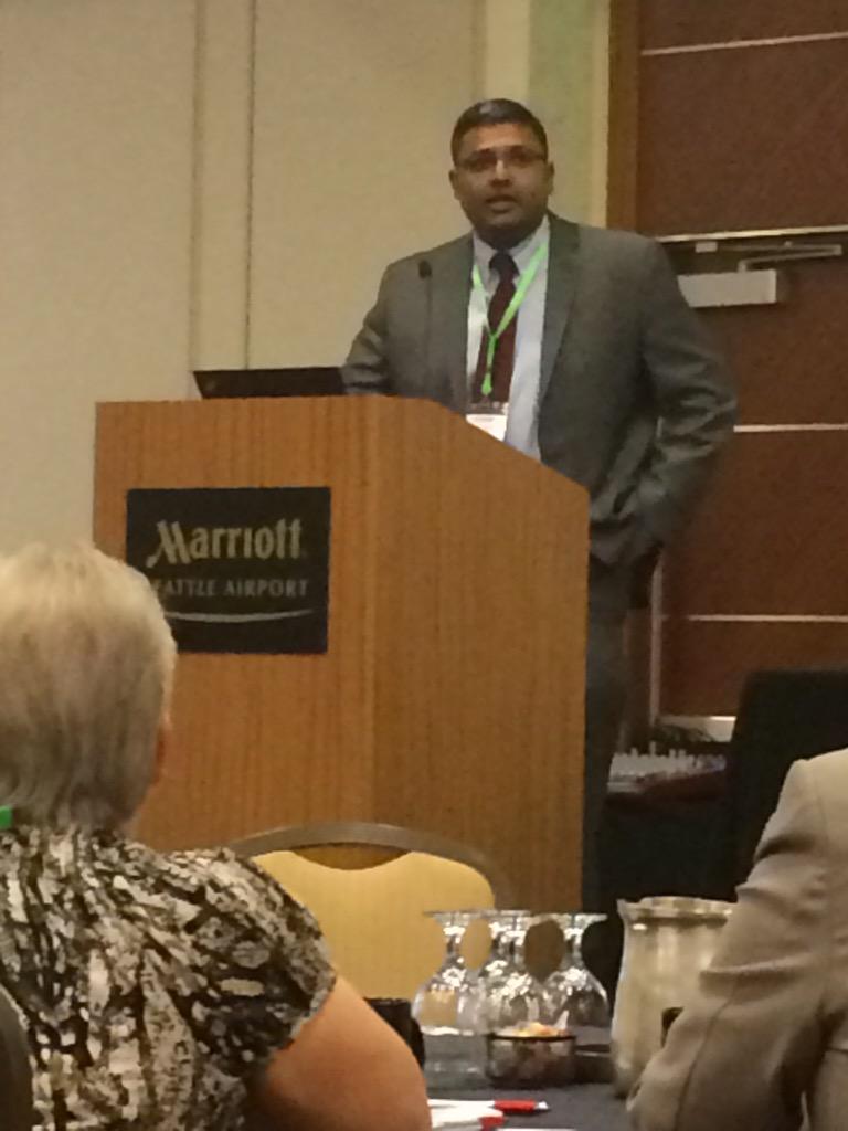 Tom Varghese celebrating 3 years of success @Strong4Surgery Spread checklists beyond the OR to clinic #SCOAP2015
