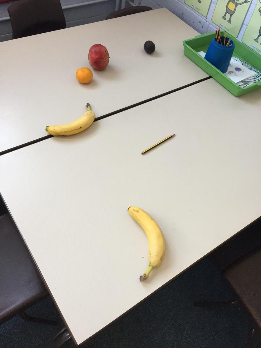 year1aMRPA's tweet photo. Who has been in our classroom and left these things?! http://t.co/Qj50eFtz4z