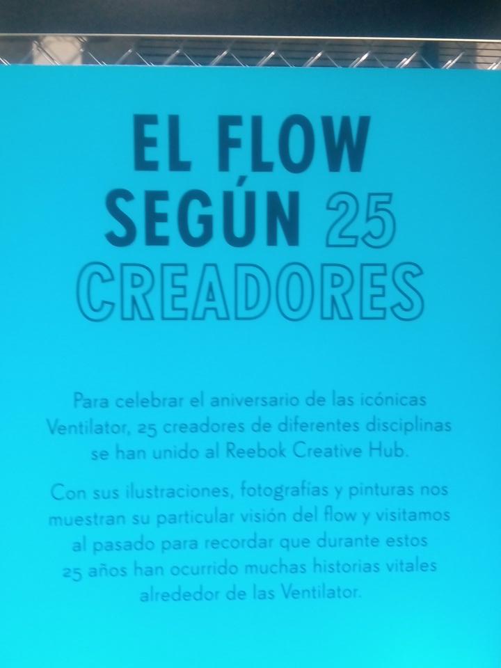 leticia_orue's tweet photo. 25 años de #flow #ReebokCreativeHub en @LaCasaEncendida http://t.co/12l9M6Yamu