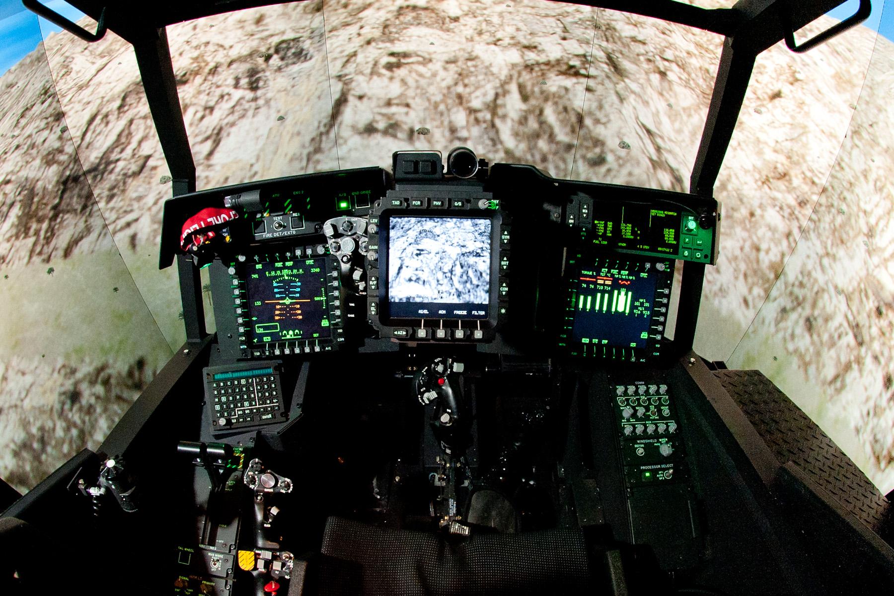 Apache Longbow Cockpit