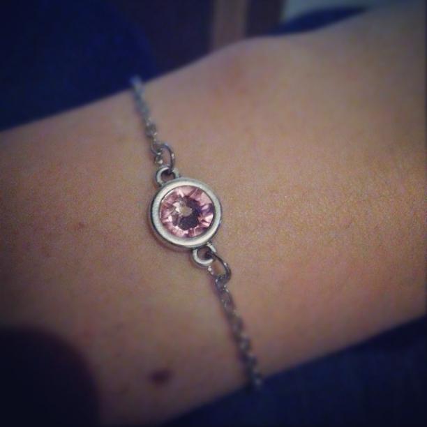 Armbandje gemaakt voor mijn beste vriendin. #sieraden #zilver #vriendinnen #armband