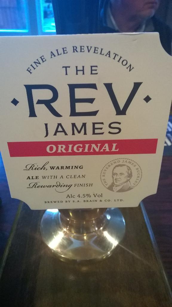 Marshall1987rds's tweet image. #BrainsBrewery - Rev James on the Bar today, Excellent quality, 4.5% abv. Perfect#RevJames