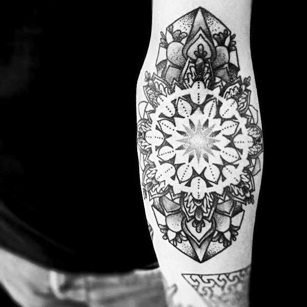 sticknpoke.com #tattoos #geometric #geometrictattoo #geometrictattoos #tattoodesign #tattoodesigns #black…