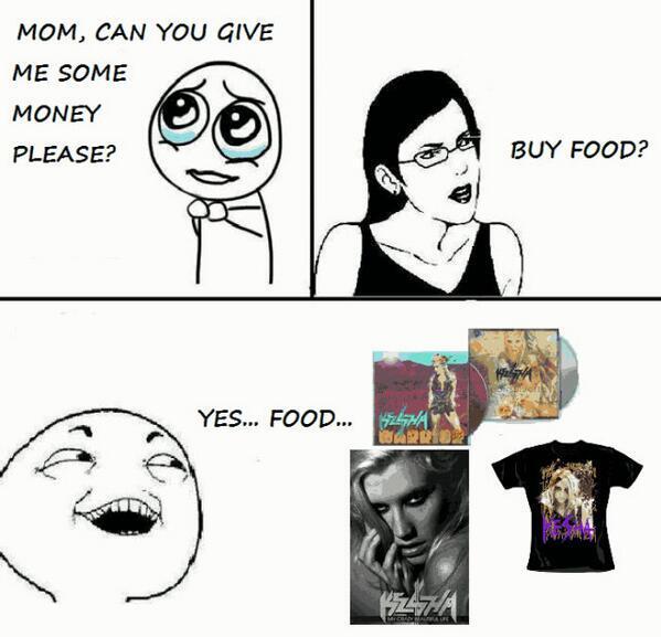 intomygalaxies's tweet photo. @KeshaRose Yes... mom.. food 😏😂 #OnlyAnimals http://t.co/lDtbcl30Ps