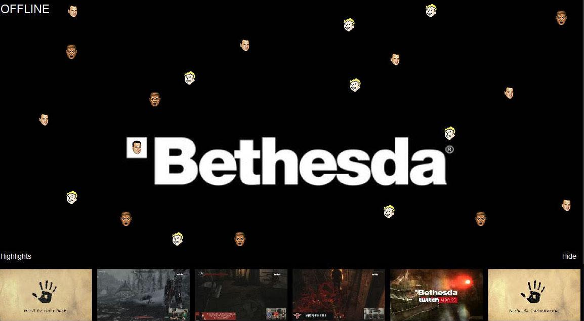 bethesda's tweet image. Our minions are readying the #BE3 Showcase @twitch stream for Sunday night.