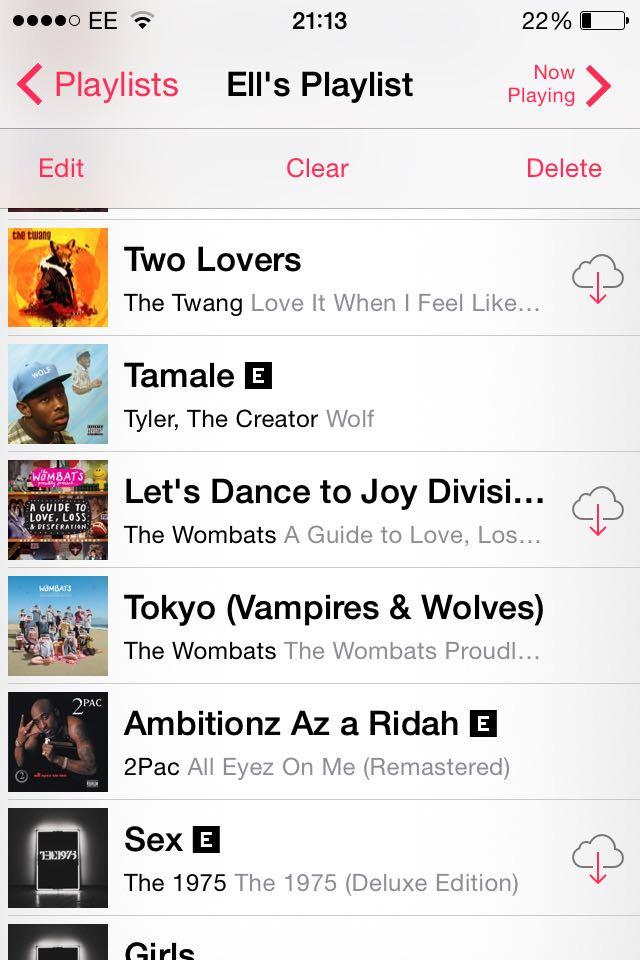elaaxx's tweet photo. How cute is @alfiethurman8 making me a playlist http://t.co/qYba7Cvb24
