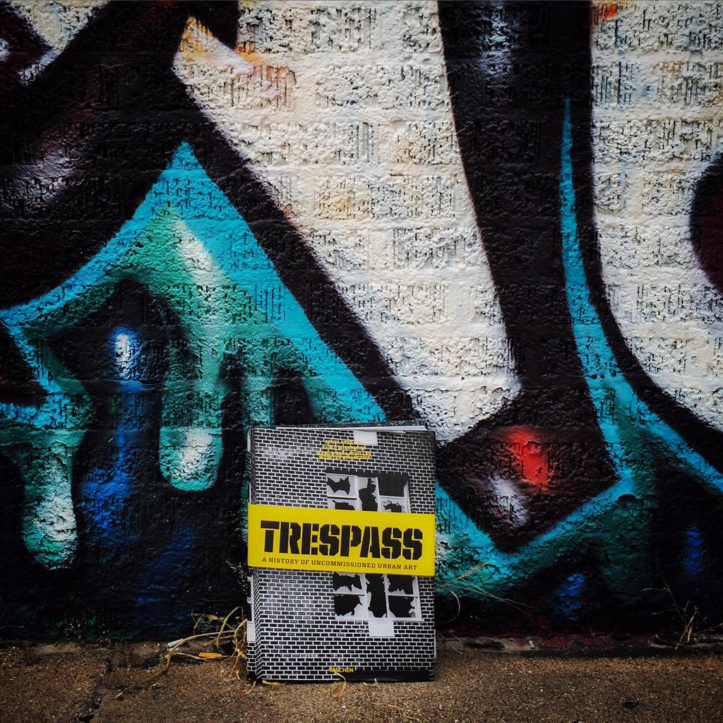 TaschenLibrary's tweet image. Trespass, A History of Uncommissioned Urban Art.