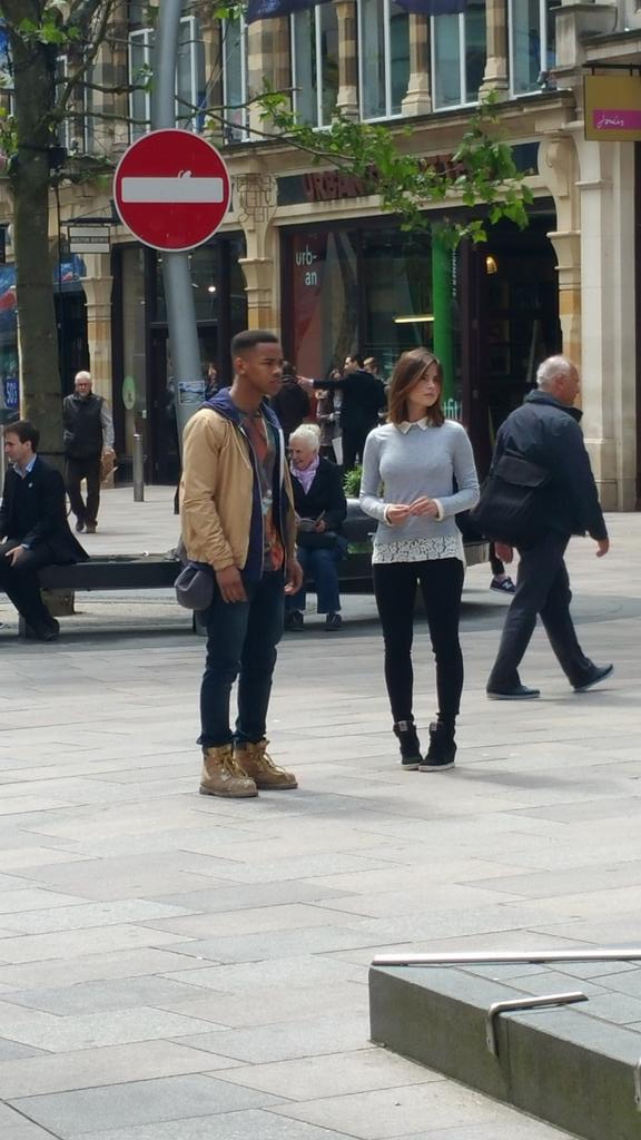 megan_4281's tweet image. Wasn't expecting to see this today! 😆 @DWFilming @PeterCapaldiRP @jennacoleman @JoivanWade #dwsr