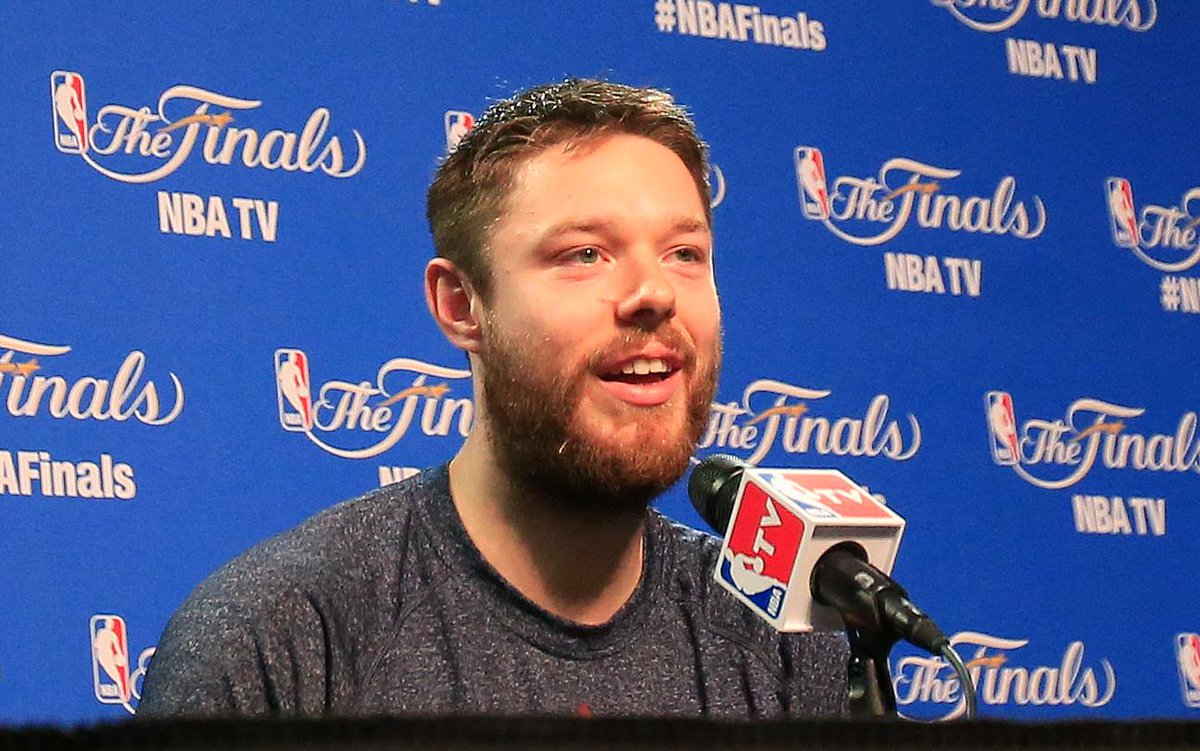NBA's tweet photo. From today's #NBAFinals Media Availability, hear from Matthew Dellavedova: http://t.co/hgq0vE07lp http://t.co/fpePS6gk8m