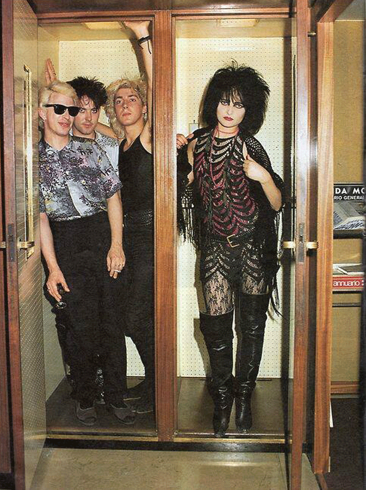 Siouxsie and The Banshees. 