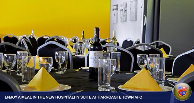 HTAFCCommercial's tweet image. We can offer a fantastic package in our Hospitality Suite on Match Days for Pre-Match meals. #Harrogate #Food #Drink