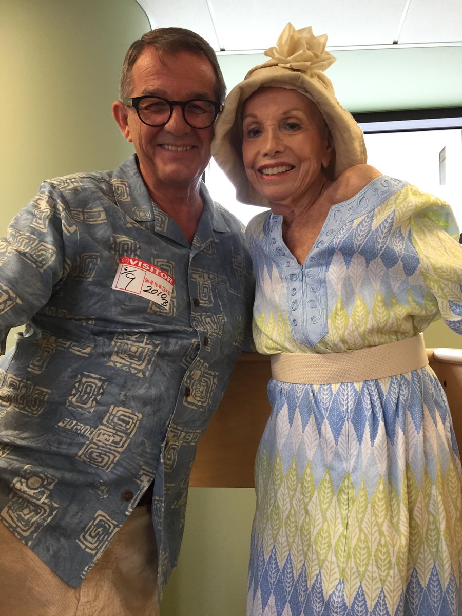 SmallScribe's tweet image. On top of world - doing stair therapy at EMC physical therapy dept with Al Jones