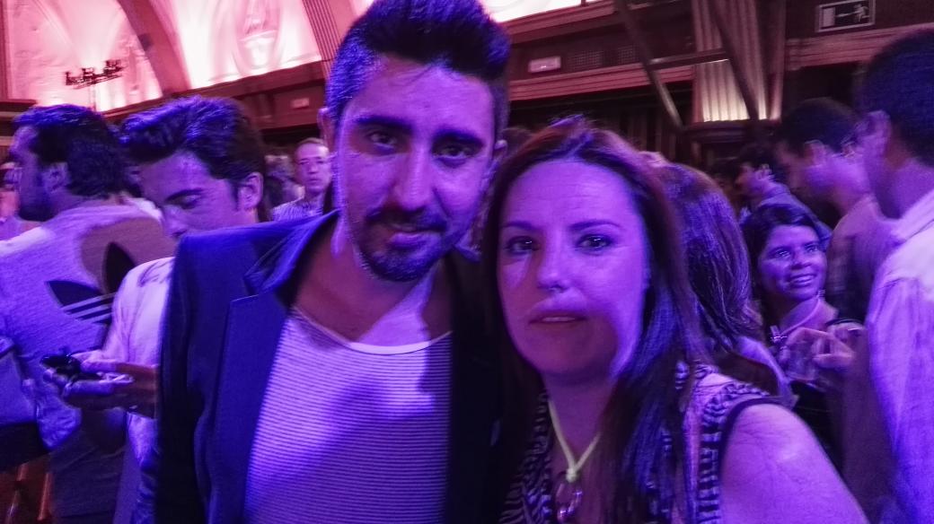 LeoUlric's tweet photo. @esmemaracena con @AlexUbagoficial en la #P8Night http://t.co/3ZVrlUMBfR