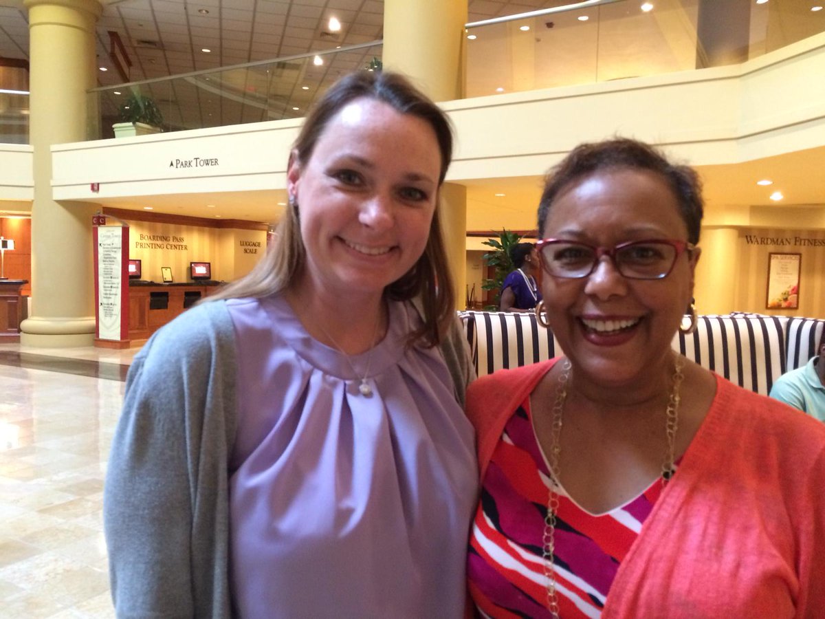 drshelly268's tweet photo. Catching up with Sharon Robinson #AACTEWW15 #SCACTE @LimestoneBernie http://t.co/bizxt8id0E