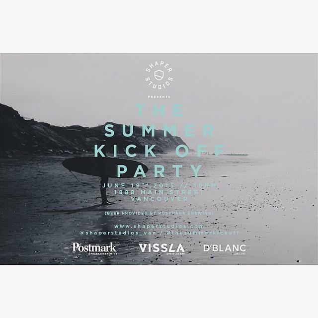 nolimitsyvr's tweet photo. THE SUMMER KICK OFF PARTY

Presented to you by @dblanc @visslasurf @shaperstudios_van @postmarkbrewing

good people… http://t.co/mSRJBT8icZ