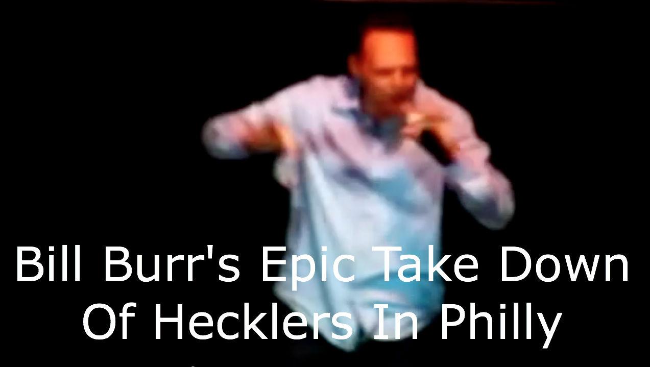 Happy birthday to Bill Burr!! Enjoy his master class on how to destroy hecklers! 