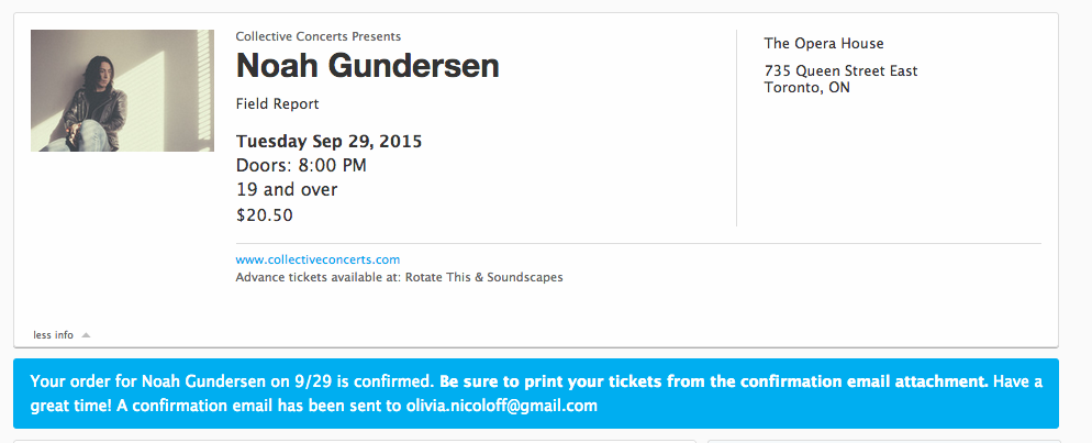 olivia_rhiannon's tweet photo. hey @noahgundersen i bought my ticket. see you in september, i'll have a jameson ready for you xoxoxo http://t.co/Dg9VVpp1MG