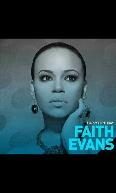 Happy Birthday Faith Evans.. Thoroughly Beautiful. 