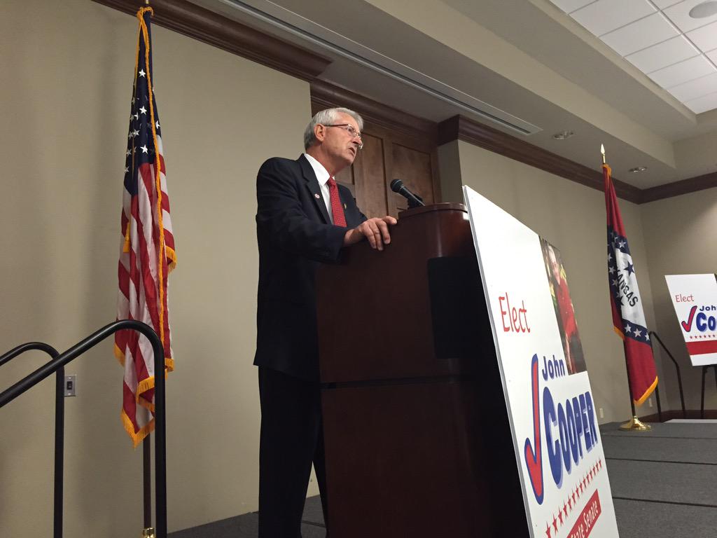 . @cooper4senate announces reelection to packed house of supporters. Great hard working  legislator