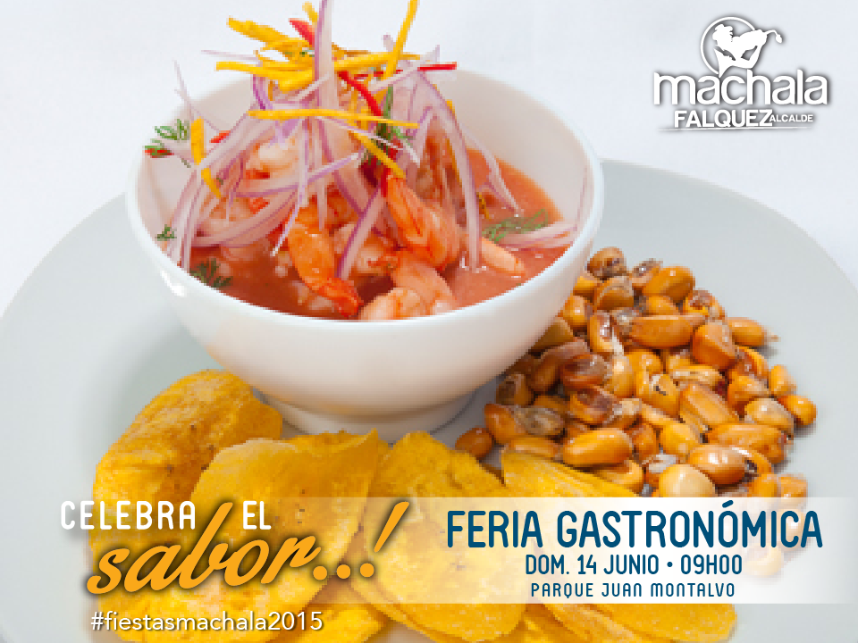 hotelveuxor's tweet photo. Si aún no has visitado #Machala, Junio es un buen mes para hacerlo! Este domingo disfruta la Feria Gastronómica! http://t.co/qC3HPw7Ep9