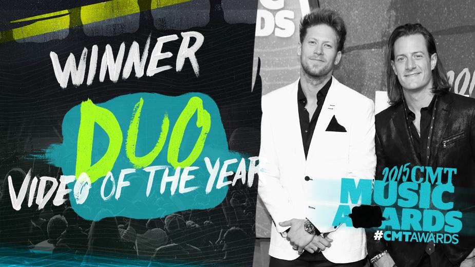 Duo Video of the Year goes to... <a href="/FLAGALine/">Florida Georgia Line</a>, "Dirt." #CMTawards