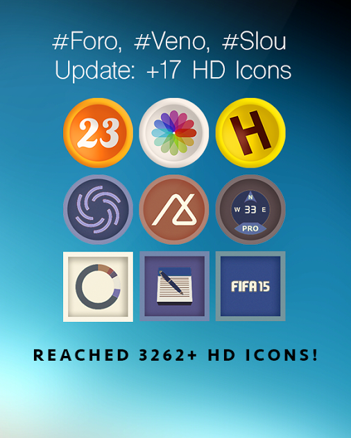 carizmian's tweet image. Hey, guys! ★UPDATE pushed to Play Store★
REACHED 3262+ HD ICONS TOTAL!!!
#Slou          #Foro       ...