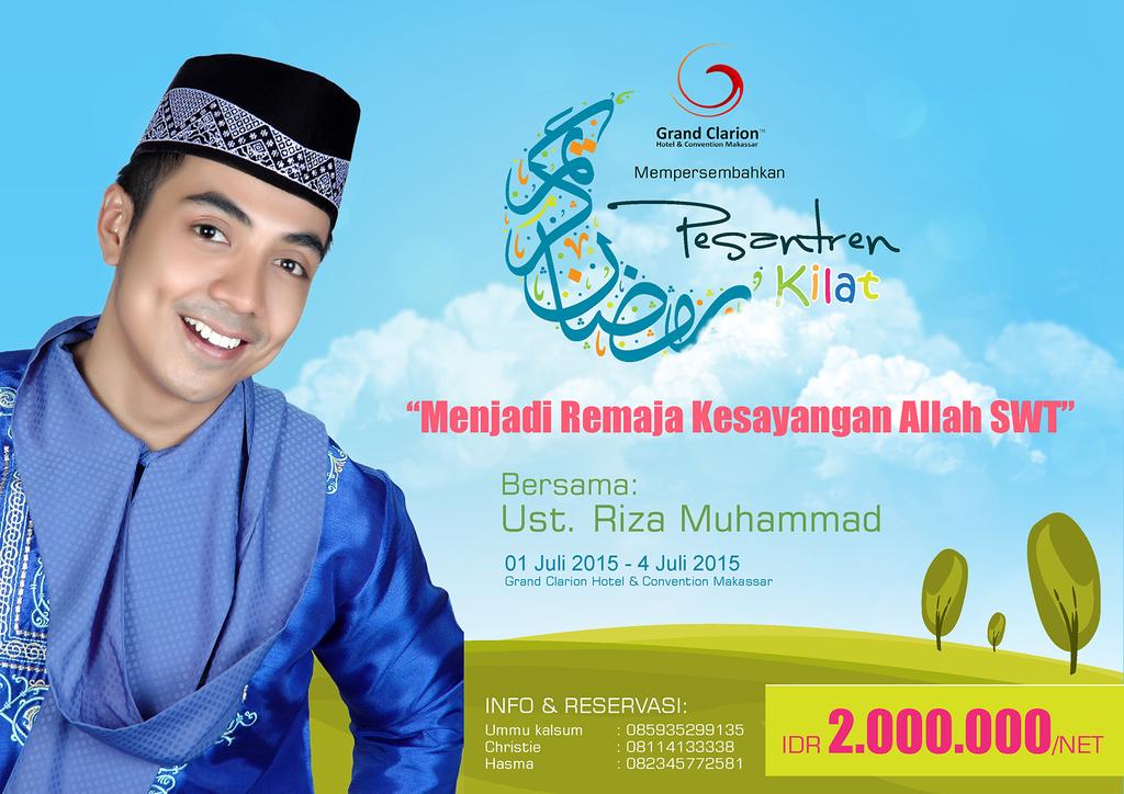 airputihindo's tweet photo. Grand Clarion Hotel makassar mempersembahkan Pesantren Kilat Ramadhan http://t.co/hP61jcSS0B