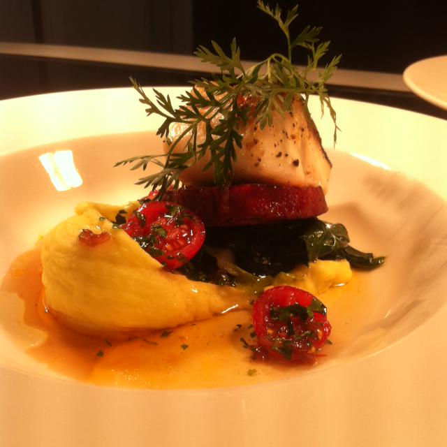 It was hard to know which was better yesterday at The Hub.