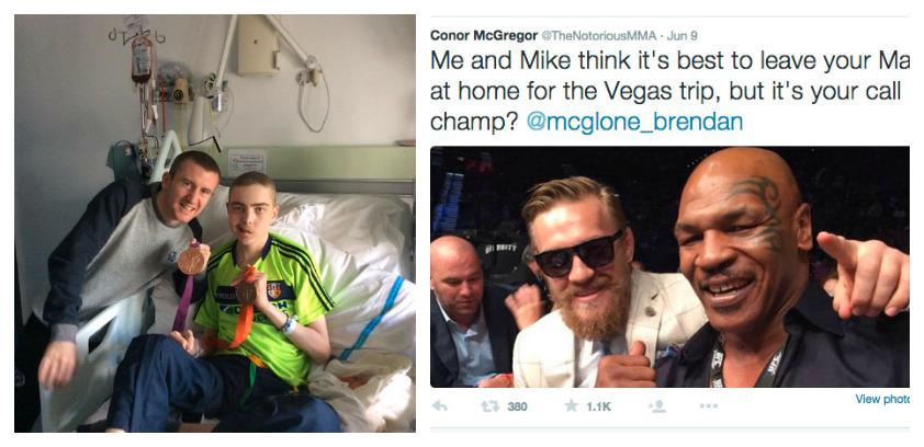 Colin Brennan News (@colinbrennanews) on Twitter photo .<a href="/TheNotoriousMMA/">Conor McGregor</a> pledges to visit brave teen Brendan as he fights his own battle. irishmirror.ie/news/irish-new… .<a href="/TheNotoriousMMA/">Conor McGregor</a> pledges to visit brave teen Brendan as he fights his own battle. irishmirror.ie/news/irish-new…