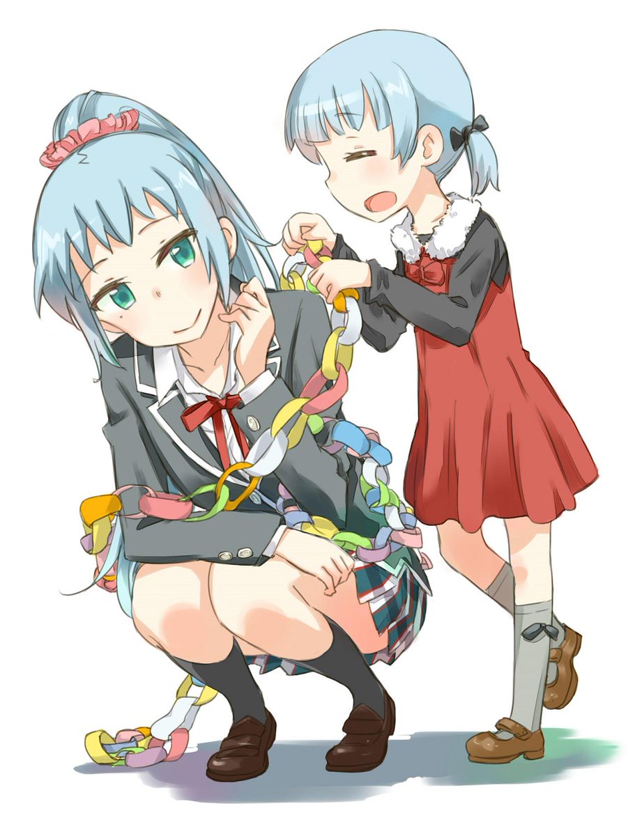 「さーちゃんとけーちゃん 」|あまのしん@9/10ｺﾐﾄﾚJ24ａのイラスト