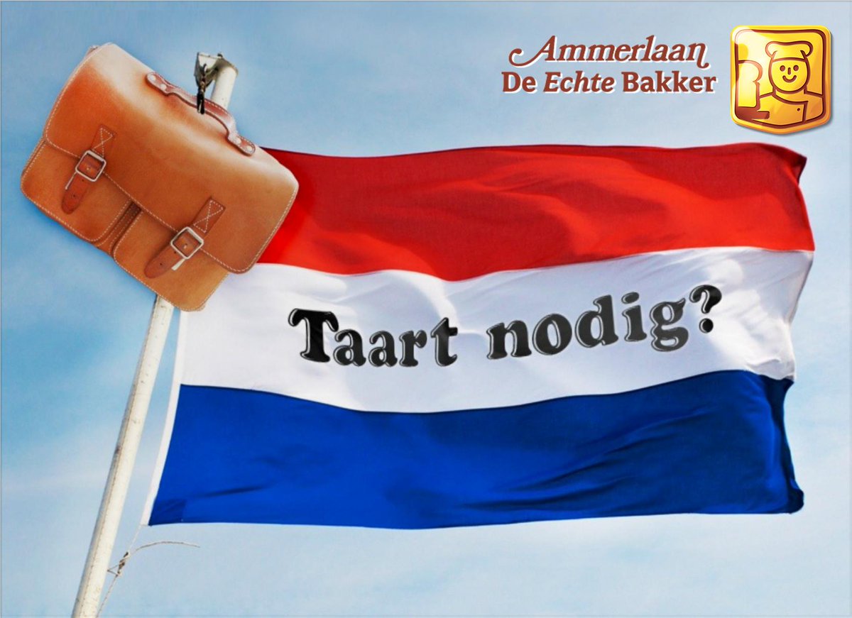 Geslaagd? Bel de taarten HOTLINE van Ammerlaan en bestel een heerlijke 1/2 meter slagroomtaart: 0252-245460  Succes!