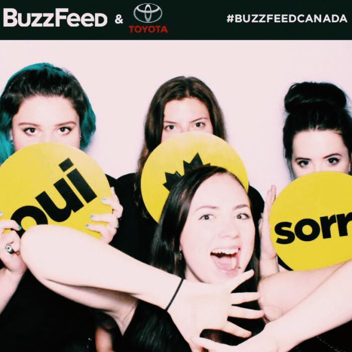saspler's tweet image. We hogged the photobooth #sorry #BuzzfeedCanada @BuzzFeedCanada