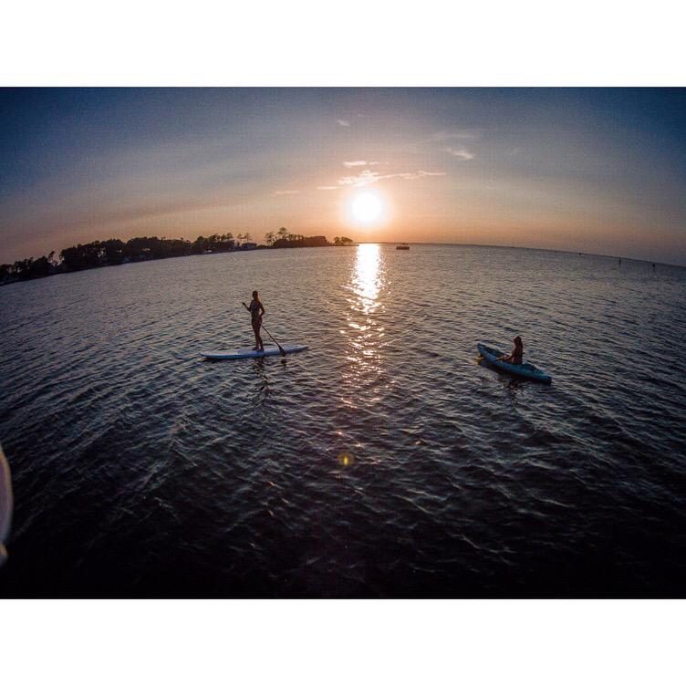 cppobx's tweet image. Great sunset at the Southern Shores Marina!