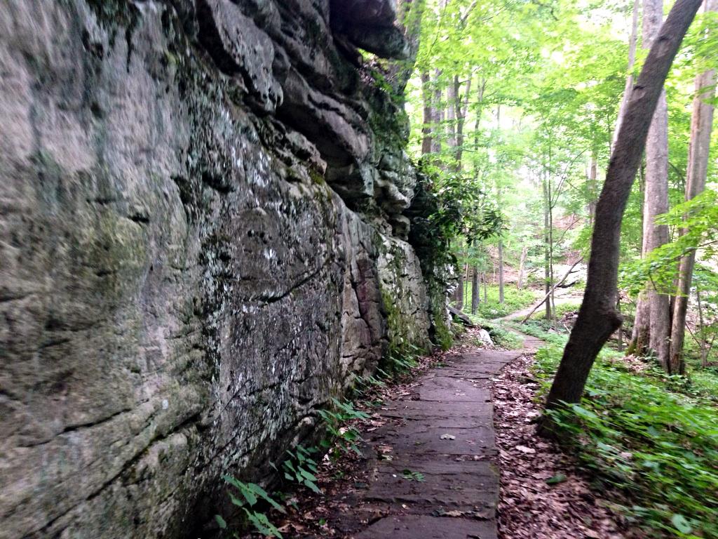 Today a #trailrun in #GrandViewPark #WestVirginia. Next stop Indianapolis-Collegiate Natl Trail Championship 6/13