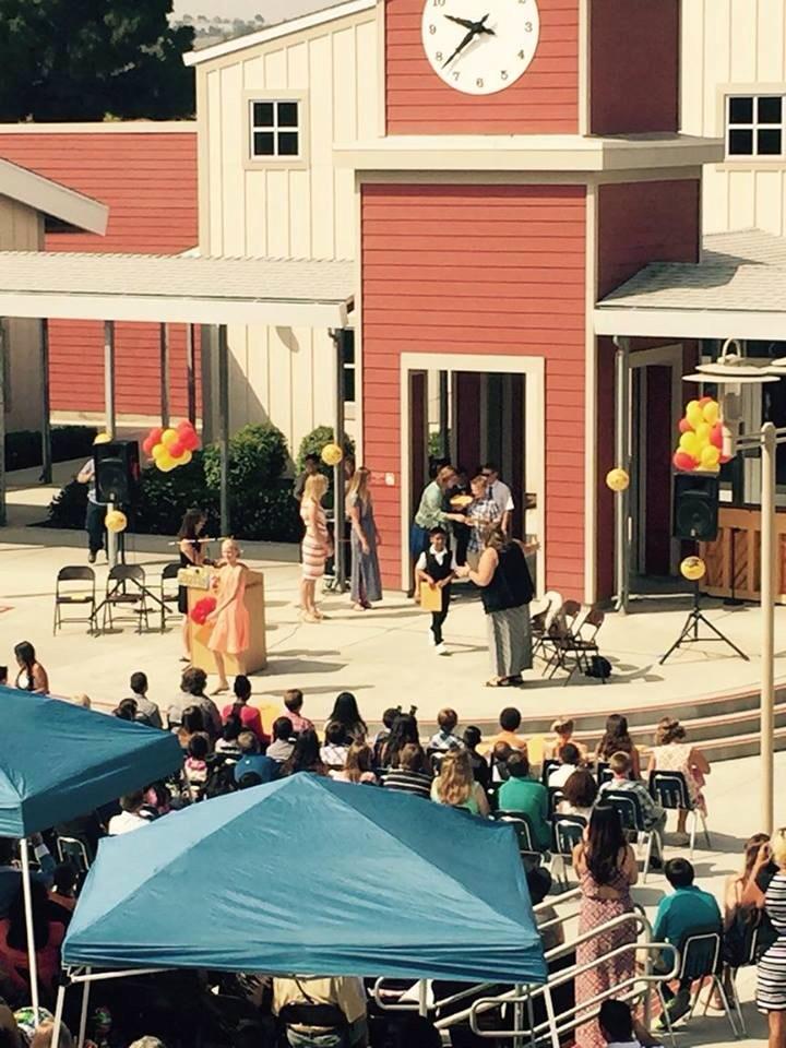 Midland_PUSD's tweet photo. Celebrating our wonderful 5th Graders' Promotion at Midland Elementary today! Rattlers- you will ROCK middle school! http://t.co/7yNxQIRpLG