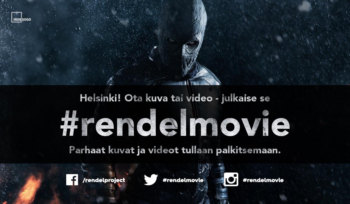 RendelMovie's tweet photo. Olen Helsingissä, Aleksanterinkadun läheisyydessä iltapäivällä klo 17.00 alkaen. Kuvaa ja voita! #rendelmovie http://t.co/WQeZEX40MQ