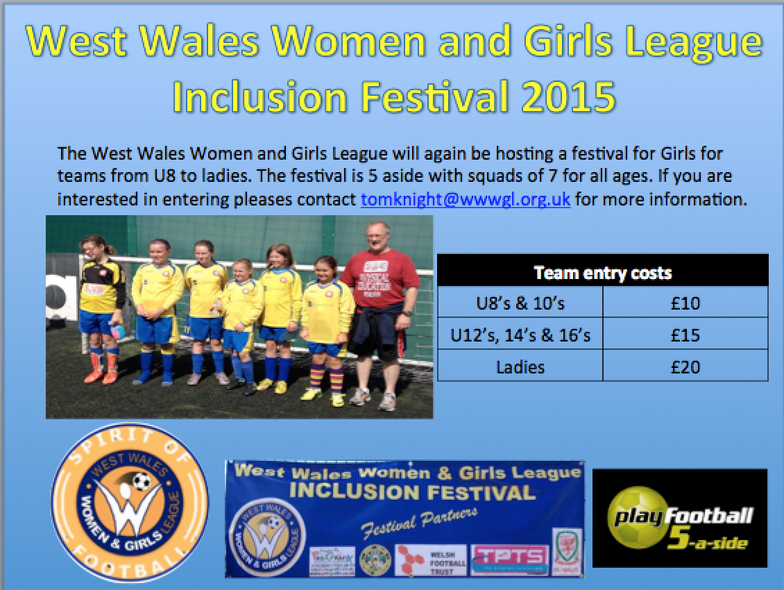 @AFCAmmanford <a href="/BFLLAFC/">Briton Ferry Llansawel Ladies</a> @CamroseLadiesFC <a href="/DafenLadiesAFC1/">Dafen Ladies AFC</a> <a href="/landoreladies/">Landore Ladies</a> <a href="/llangennechafc/">Llangennech AFC</a> <a href="/llangyladies/">Llangyfelach Ladies</a> <a href="/JSWFT/">JSWFT</a>