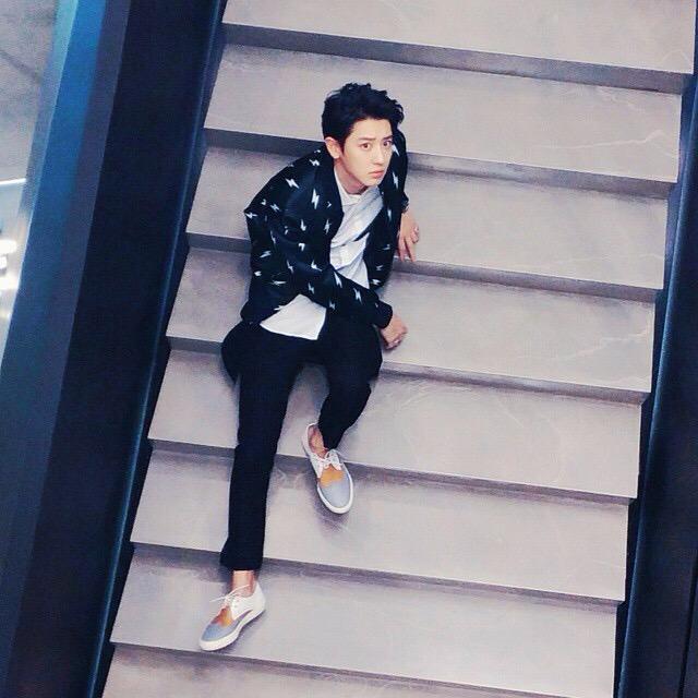 150609 CHANYEOL at Choi Shinyoung Instagram update