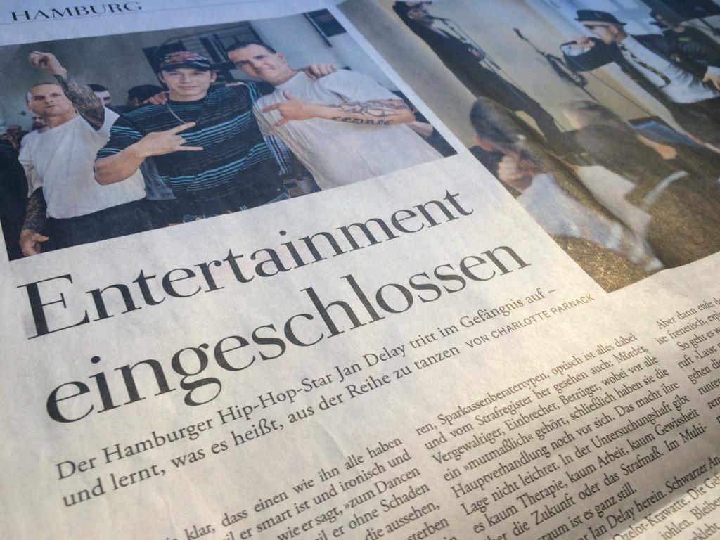 ZEIT Hamburg (@zeit_hh) on Twitter photo "Lass ma weitermachen!" <a href="/jan_delay/">Jan Delay</a> rockt im Knast in Holstenglacis und <a href="/Lotteparnack/">Charlotte Parnack</a> war für <a href="/ZEIT_HH/">ZEIT Hamburg</a> dabei "Lass ma weitermachen!" <a href="/jan_delay/">Jan Delay</a> rockt im Knast in Holstenglacis und <a href="/Lotteparnack/">Charlotte Parnack</a> war für <a href="/ZEIT_HH/">ZEIT Hamburg</a> dabei