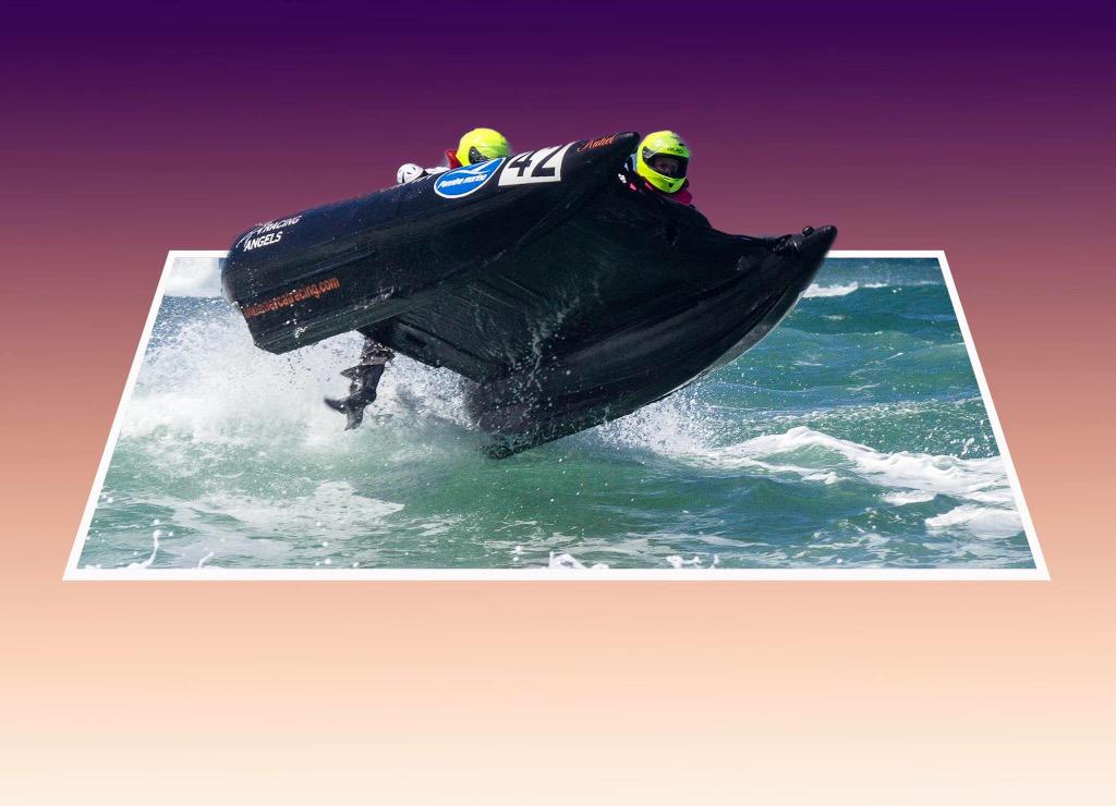 Amazing photoshop by John Richards of a photo he took of us!!