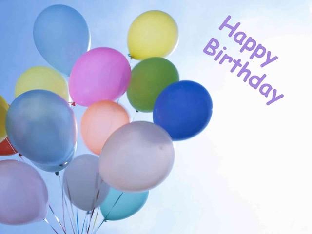  Happy Birthday! Forever young and good-looking. That s all I wish for you on your birthday! 