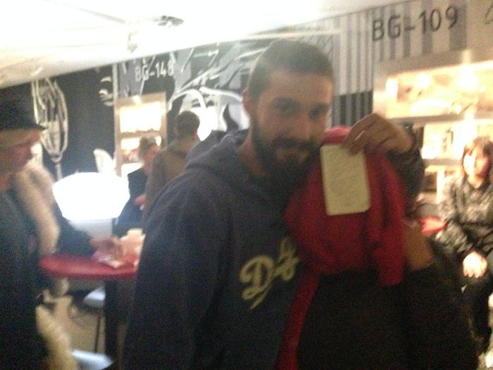Happy Birthday to Shia LaBeouf...

(that\s me covered in the red shawl) --->  
