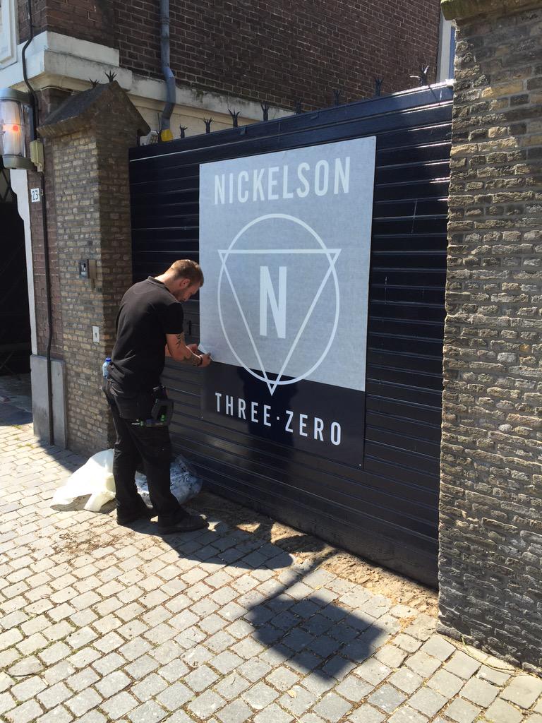 GenGdesign's tweet image. Nickelson 3.0 restyle dag 2 op locatie