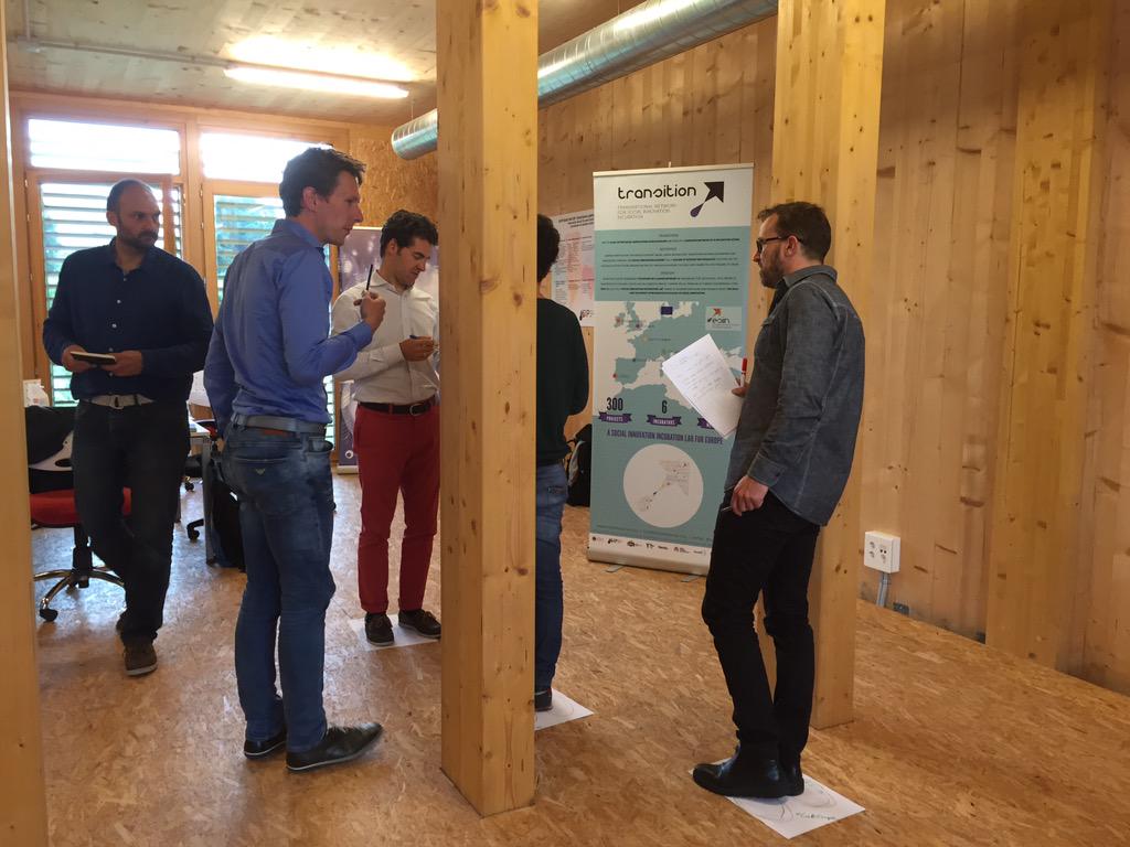 Sinnpark's tweet photo. Getting into someone else's shoes! @schoolraising @eLabEurope @RecycLivre #sparespace TSL @TRANSITIONeu @Sinnpark http://t.co/rDiiEPwoQL