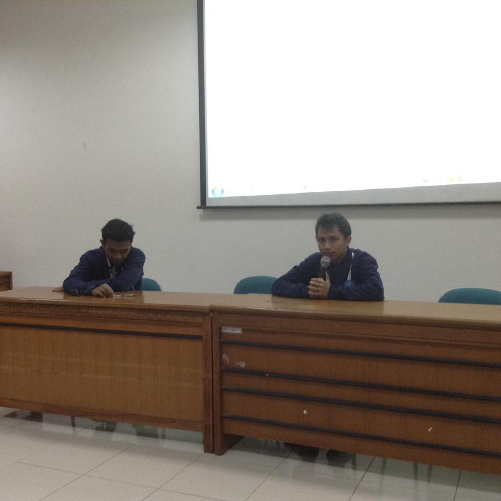 Diskusi bersama kandidat Ketua MARS