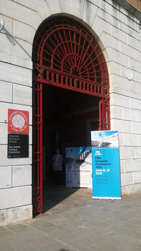 RatingIntegrato's tweet photo. Three, two, one... go! FMA Venice 2015! Here we are! @CaFoscari http://t.co/ihrSRZ7kse